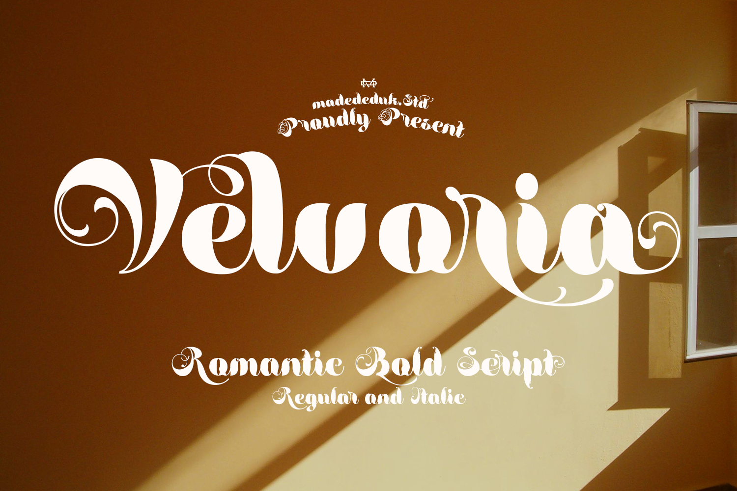 Velvoria Romantic Script