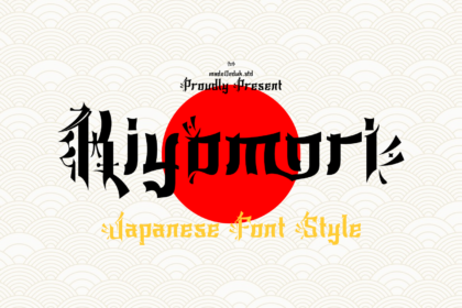 Kiyomori - Japanese Font