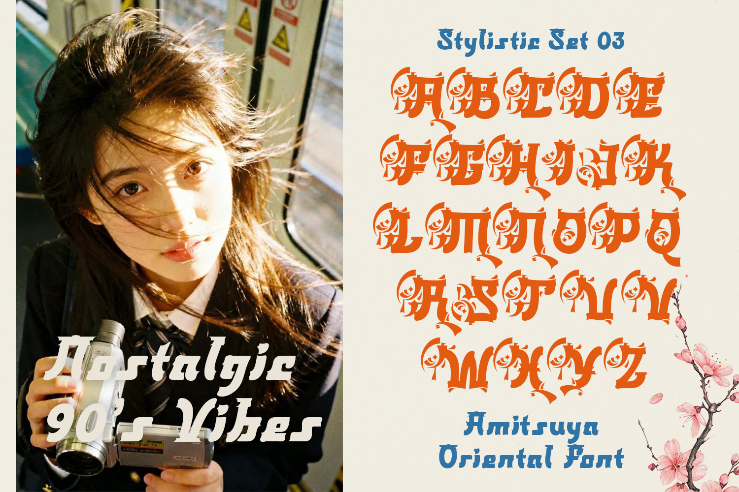 Amitsuya - Oriental Japanese Font - Image 7