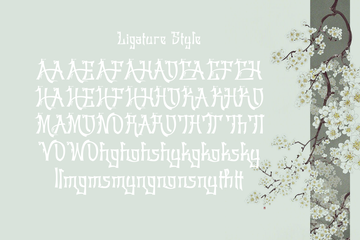 Tatsukaze - Japanese Font Style - Image 9