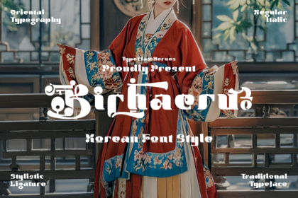 Bichaeru - Korean Typeface