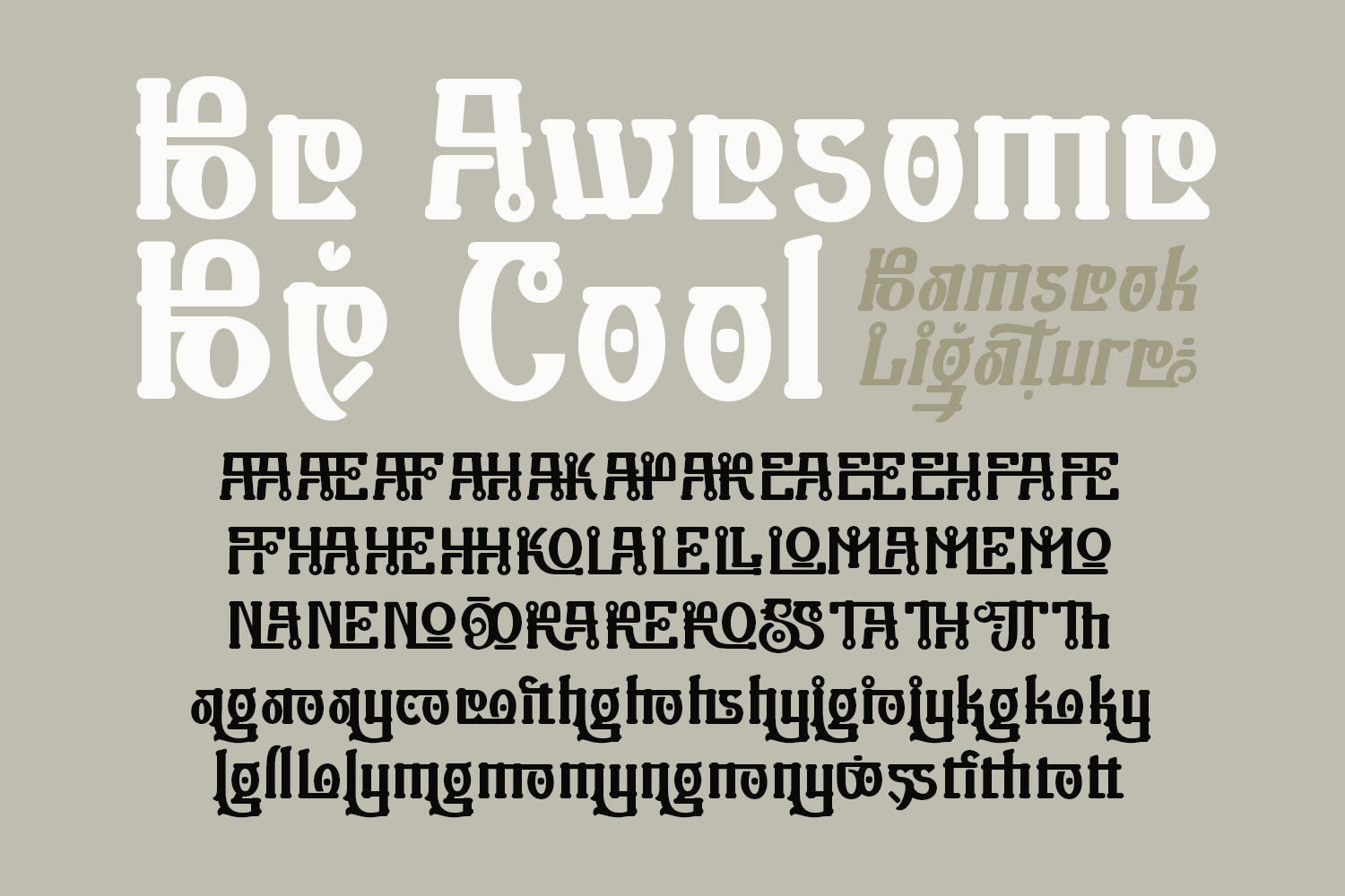 Bamseok - Korean Font - Image 11