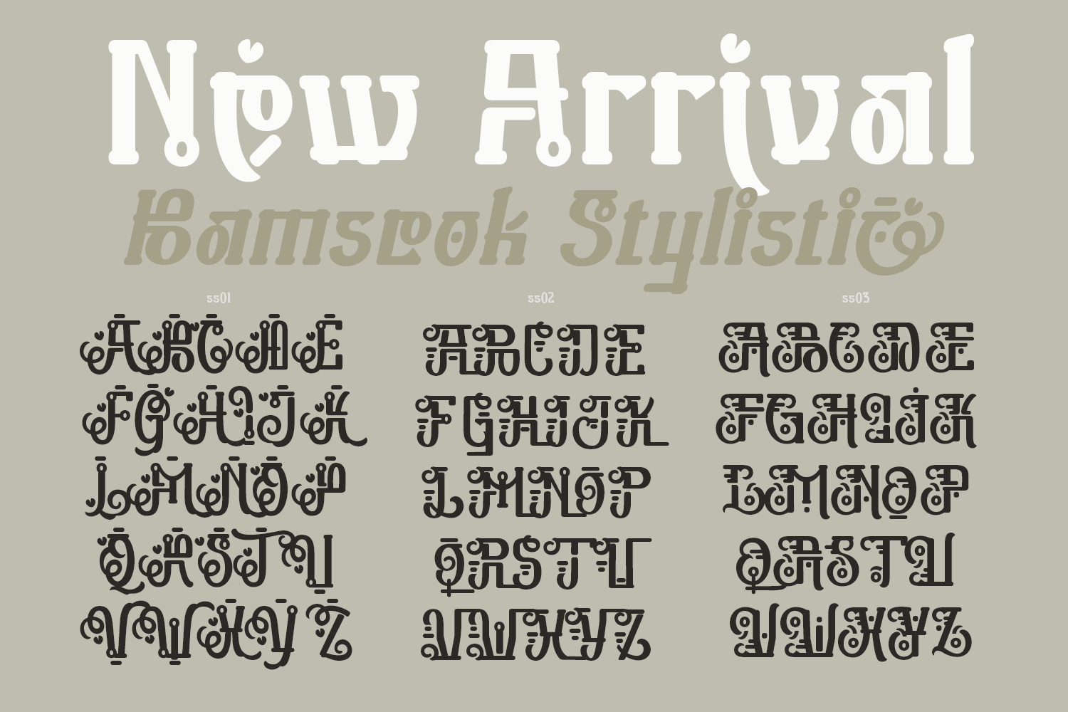 Bamseok - Korean Font - Image 9
