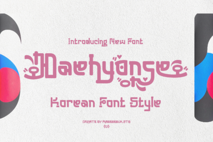 Daehyonse - Korean Font Style