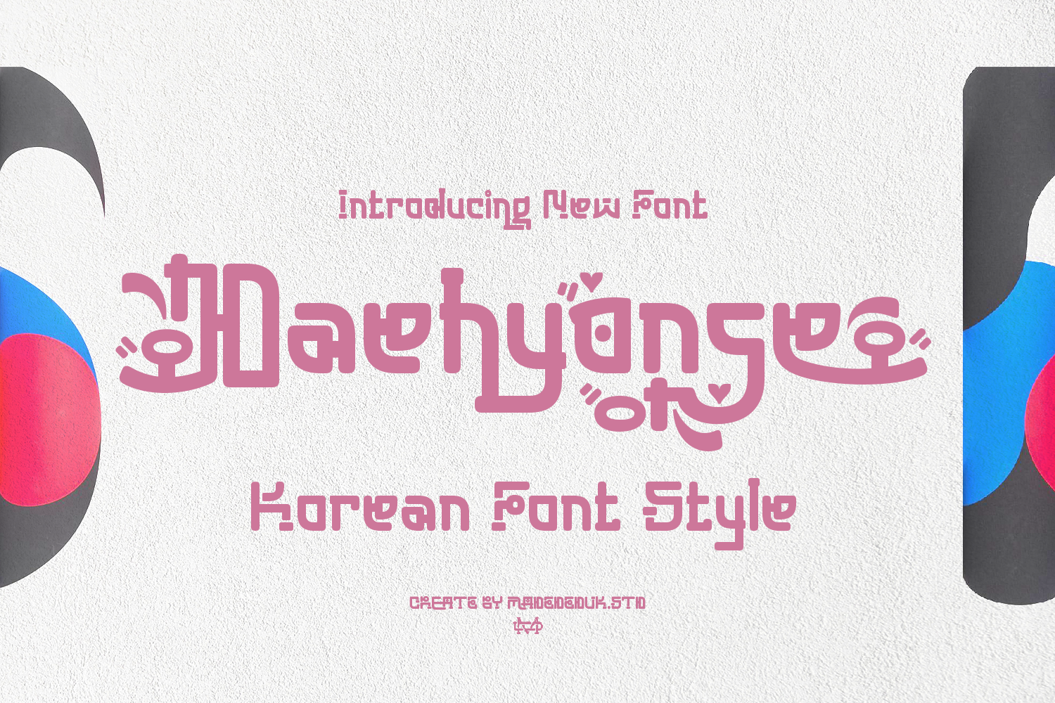 Daehyonse - Korean Font Style