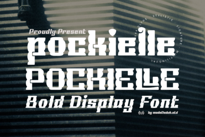 Pockielle - Bold Display Font