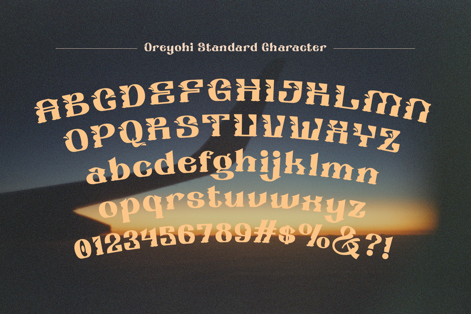 Oreyohi - Vintage Fancy Font - Image 2