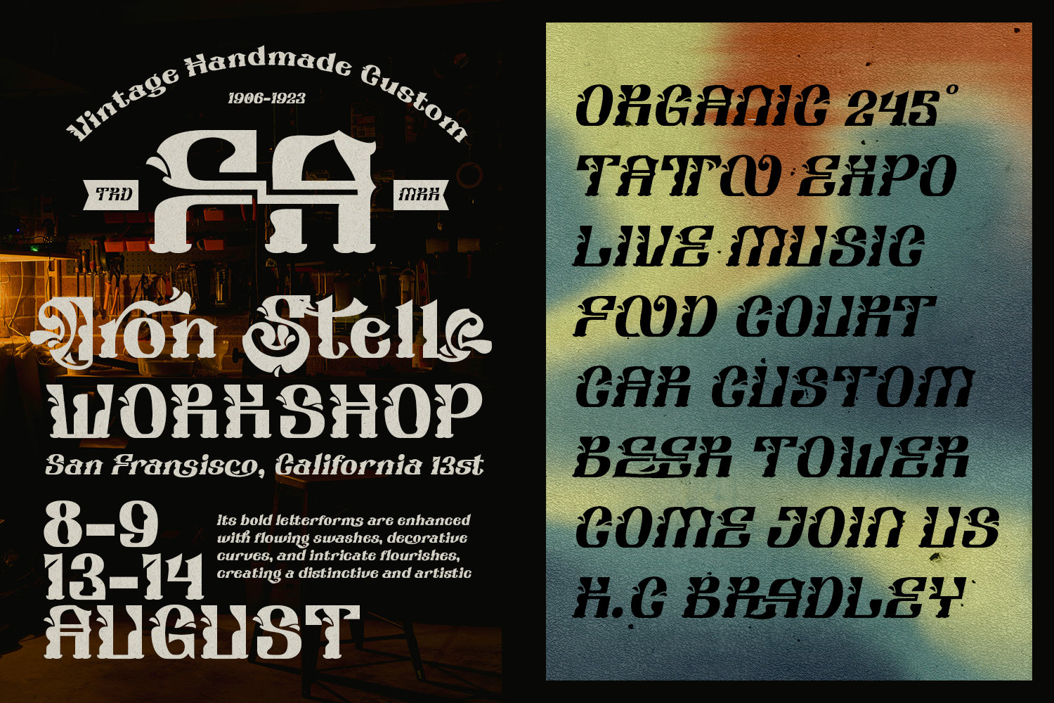 Oreyohi - Vintage Fancy Font - Image 3