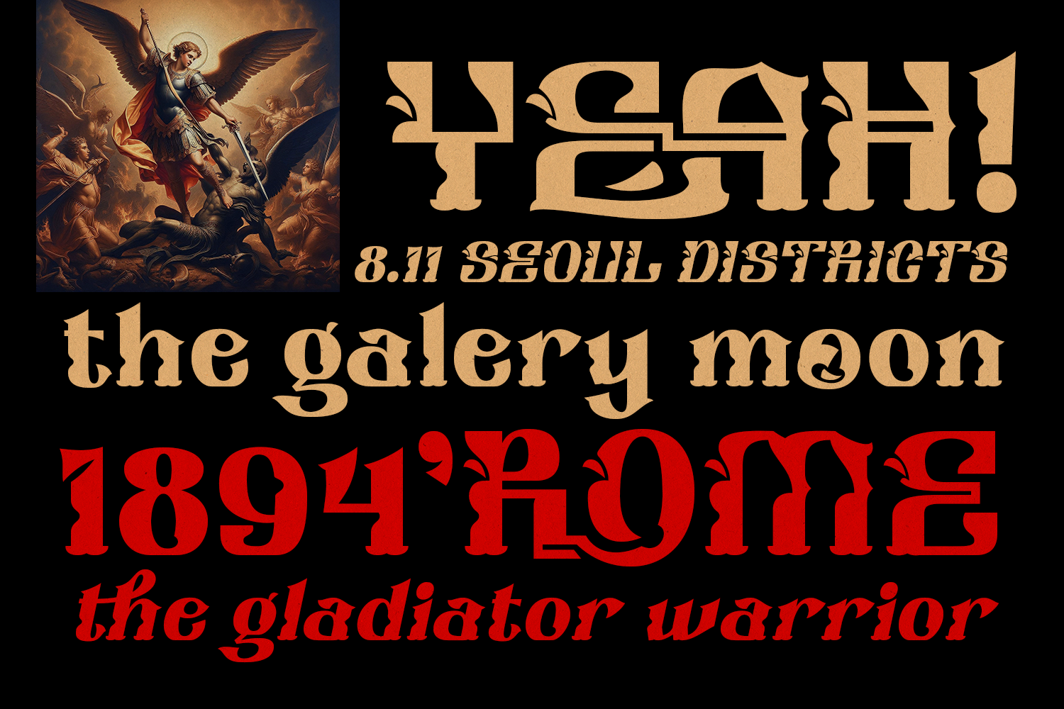 Oreyohi - Vintage Fancy Font - Image 4