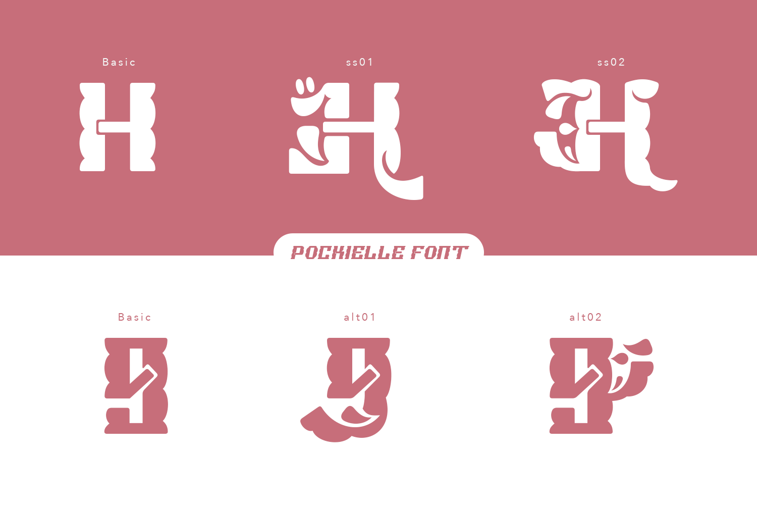 Pockielle - Bold Display Font - Image 5