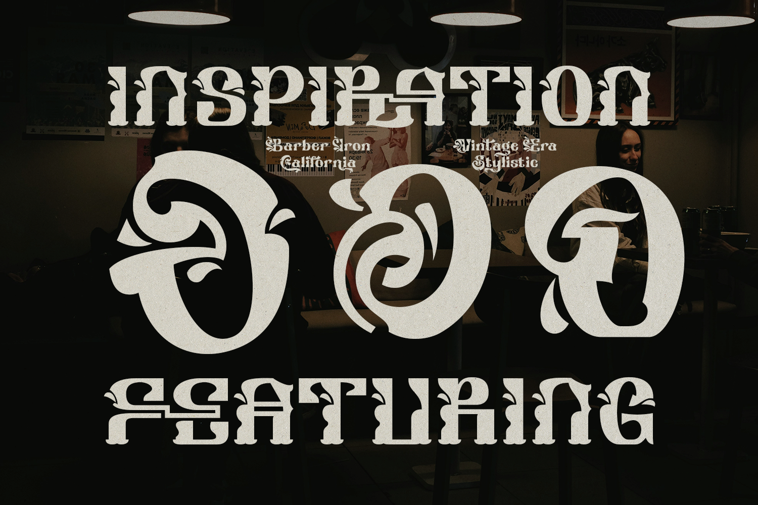 Oreyohi - Vintage Fancy Font - Image 6