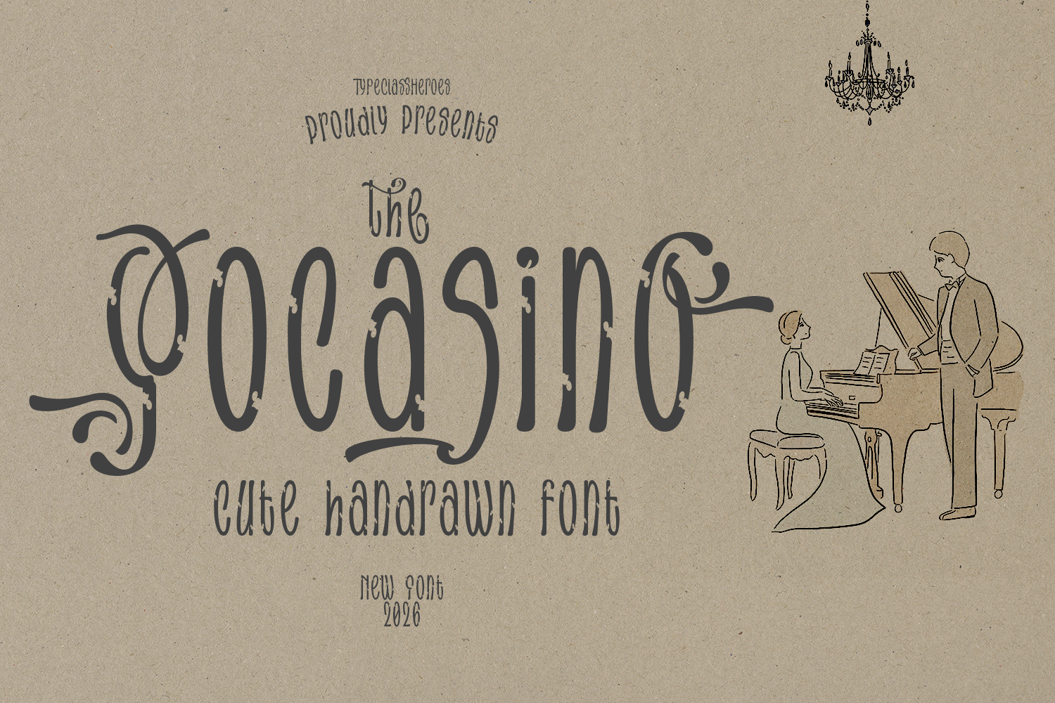 Focasino - Handwritten Font