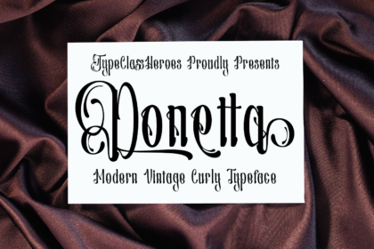 Donetta - Modern Vintage Font