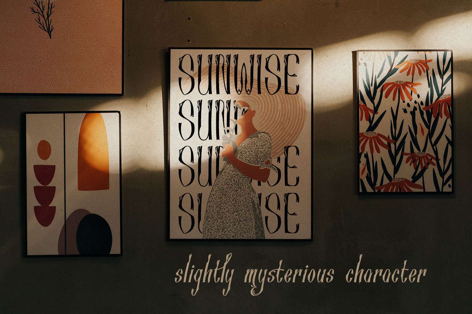 Nomgrave - Vintage Handcrafted Font - Image 2