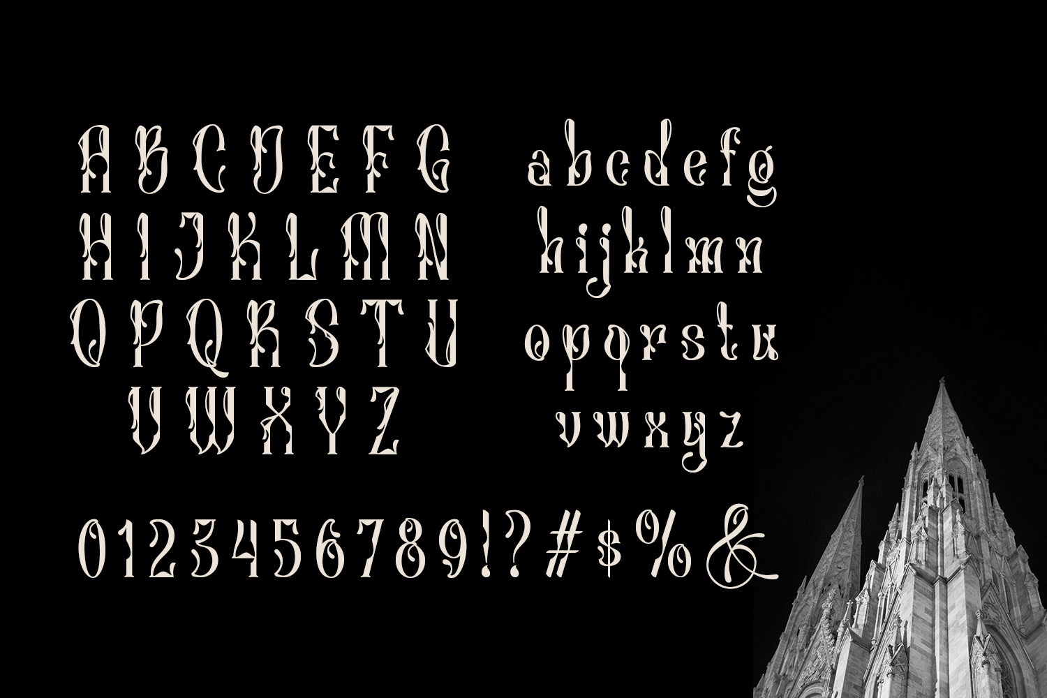 Glorivane - Victorian Display Font - Image 4