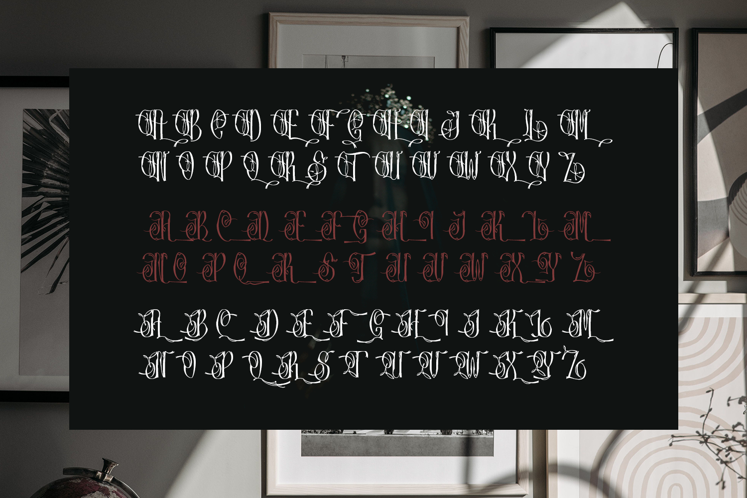 Nomgrave - Vintage Handcrafted Font - Image 6