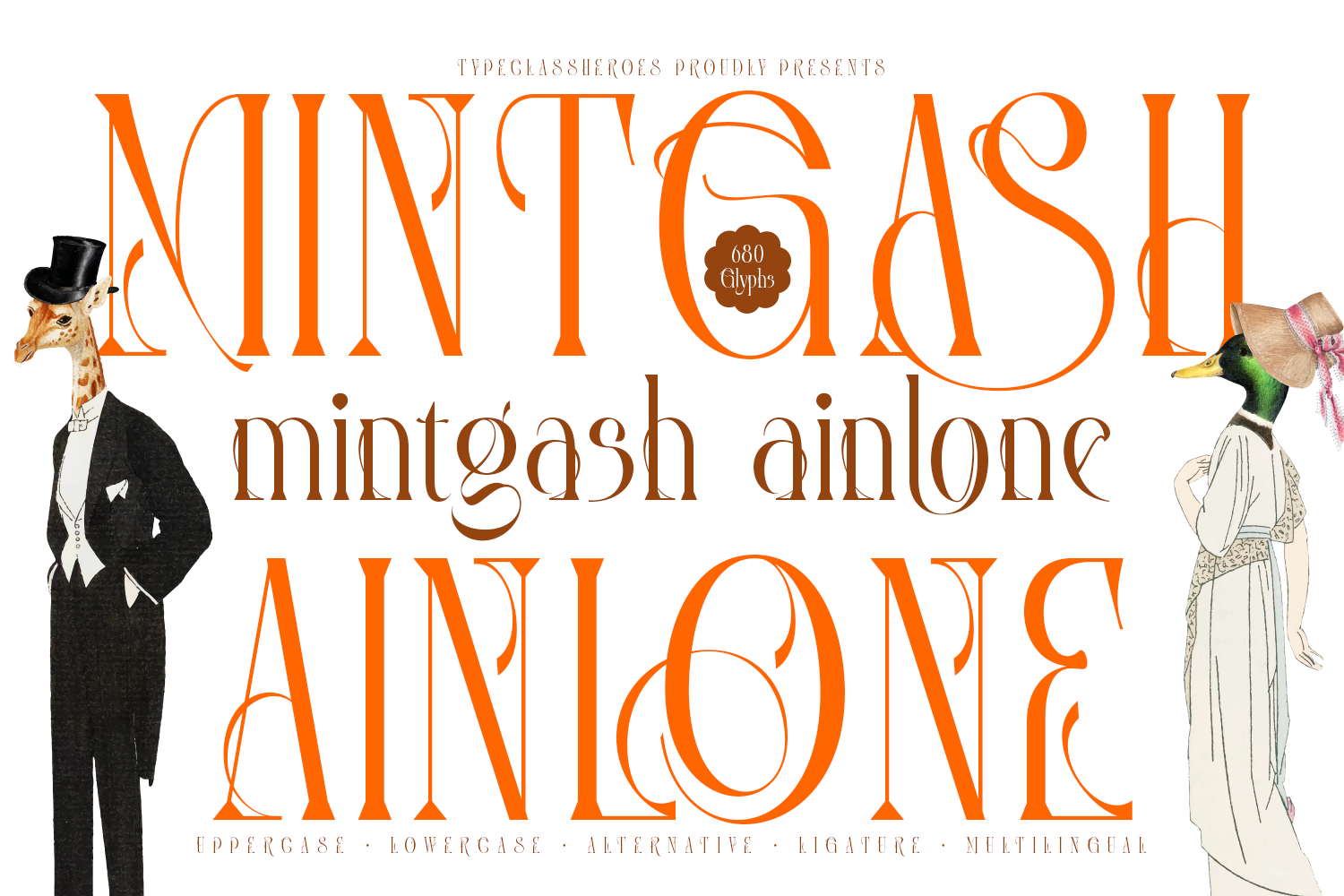 Mintgash Ainlone - Elegant Serif
